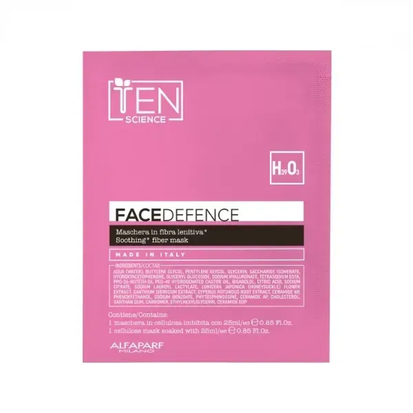 Ten Science Face Defence Biodegradable Fiber Mask 1 шт