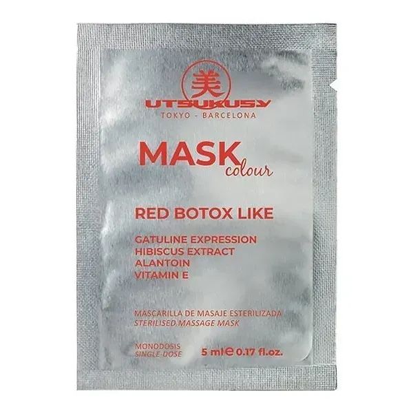 Utsukusy Mask Color Red Botox Like 5 мл